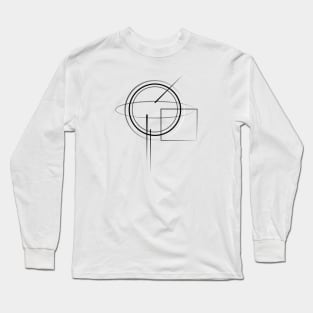 Geometry,abstraction Long Sleeve T-Shirt